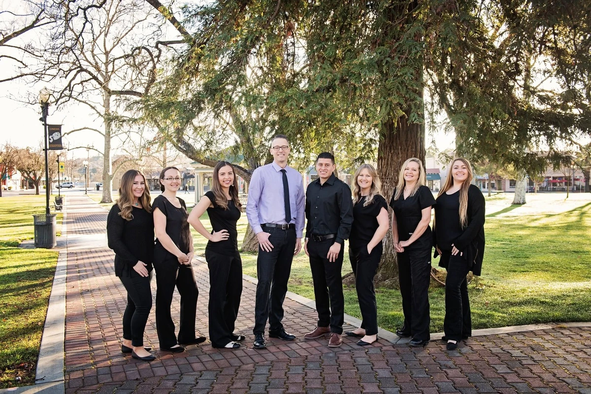 Paso Robles Dental Care team together outdoors